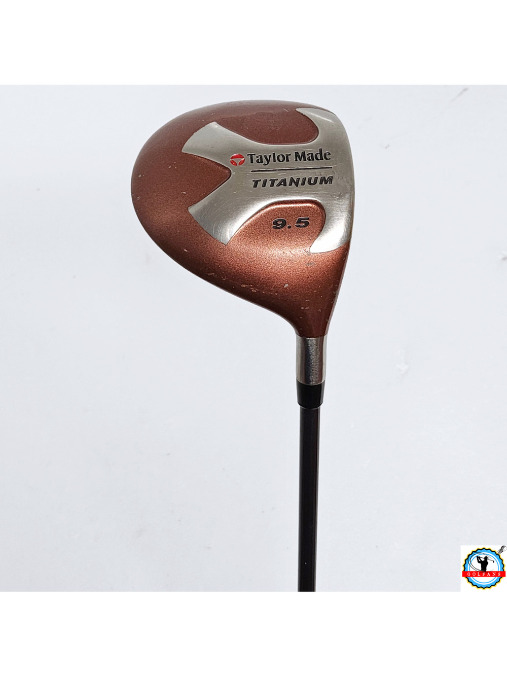 TaylorMade Titanium 9.5° Driver Bubble Graphite Regular RH 45.5" (Bad Grip)
